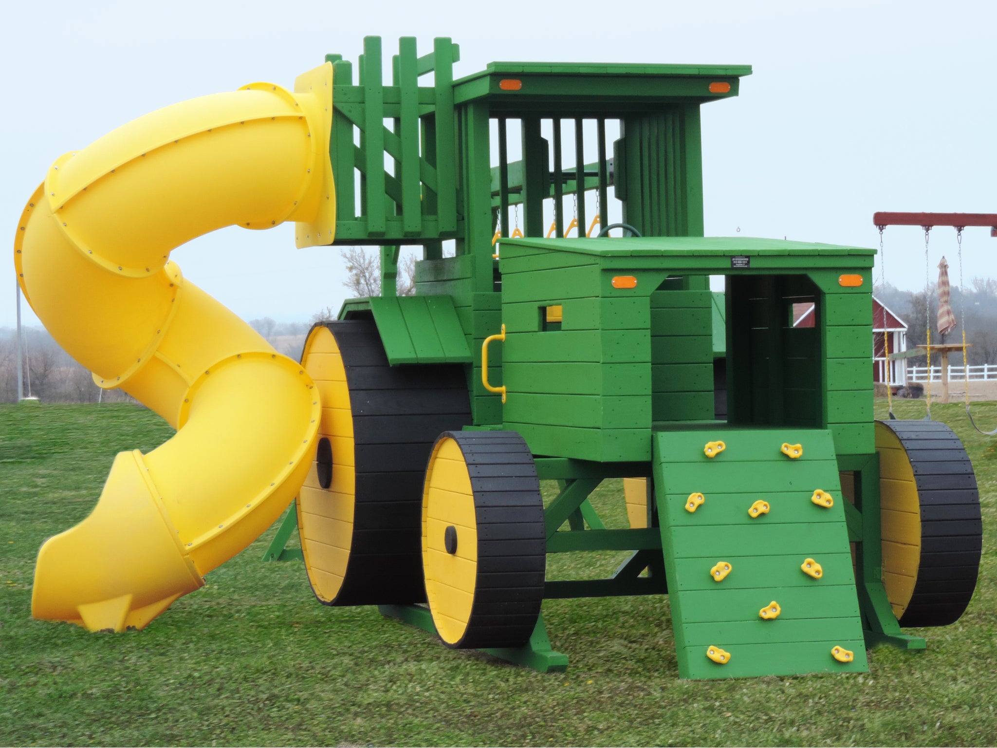 Playset Playground Tractor The Tractor Play System Plans